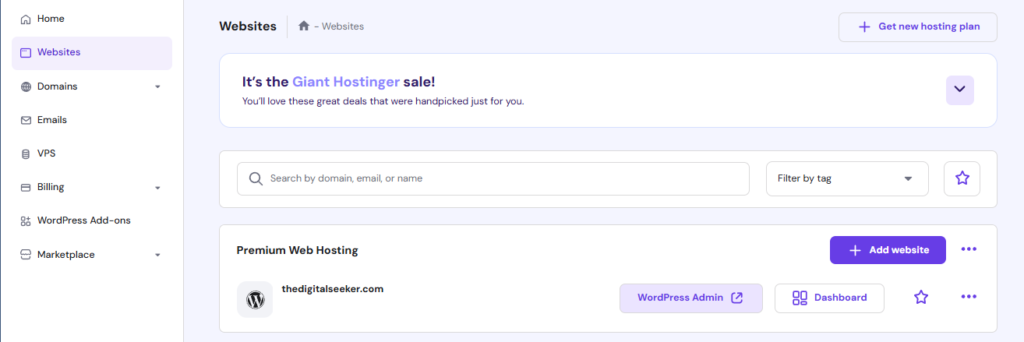 website-tab-hostinger